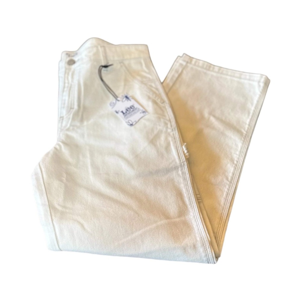 Lee x Daydreamer Workwear Mid Rise Carpenter Jeans Off White 29x29 NEW - Picture 10 of 10